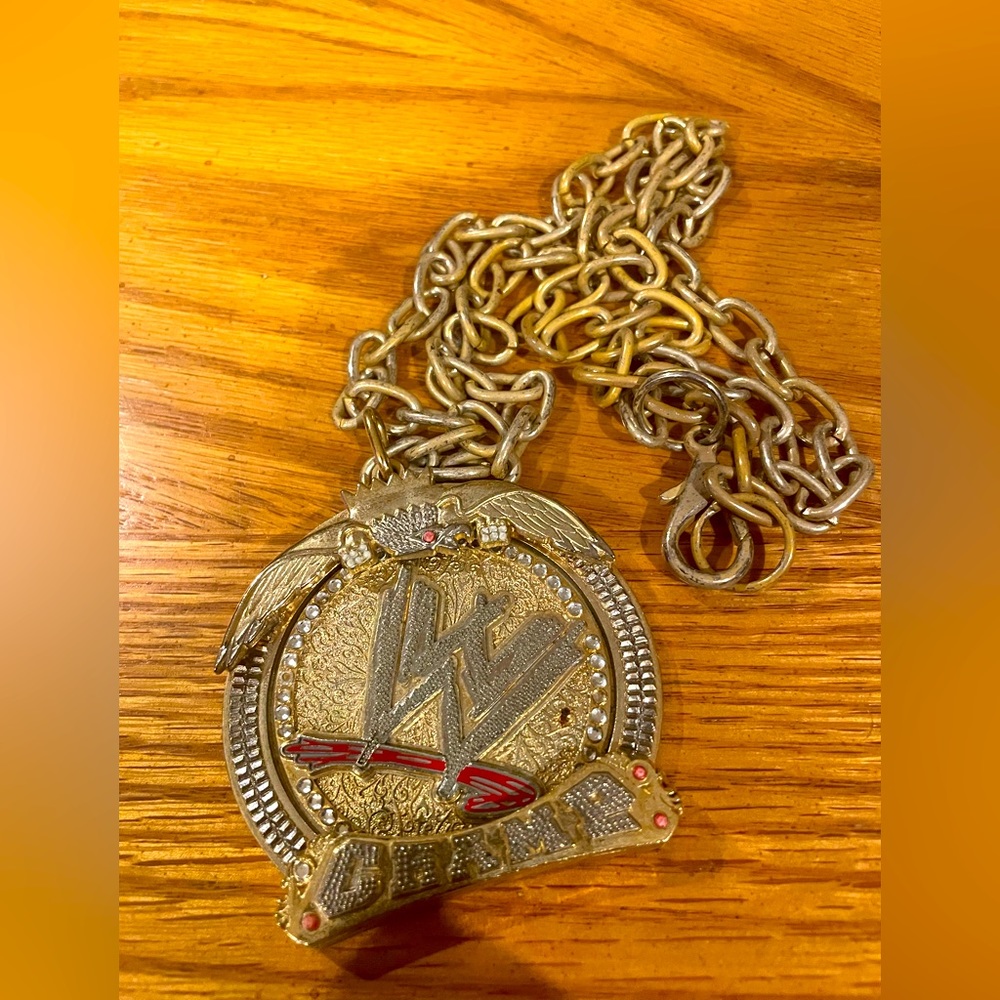 Vintage 2005 WWE John Cena Spinner Chain Necklace